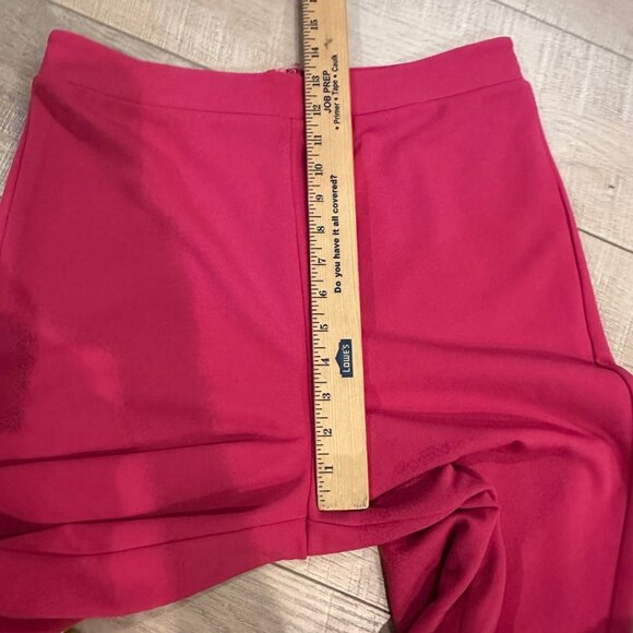 LULUS WOMENS PINK DRESS PANTS LARGE ZIP CLOSURE - Picture 5 of 9